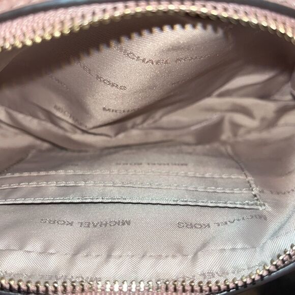 NWT Michael Kors Camera Small Tri-color Multicolor Leather Cross Body Bag - Picture 12 of 15